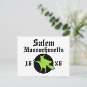 Salem Massachusetts Postkarte (Stehend Vorderseite)