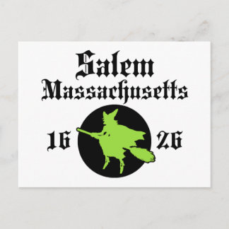 Salem Massachusetts Postkarte