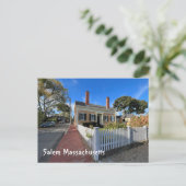 Salem Massachusetts Postkarte (Stehend Vorderseite)
