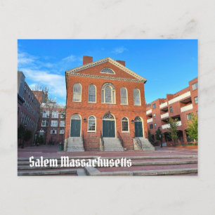 Salem Massachusetts Postkarte