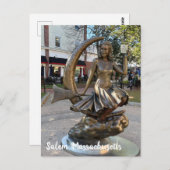 Salem Massachusetts Postkarte (Vorne/Hinten)
