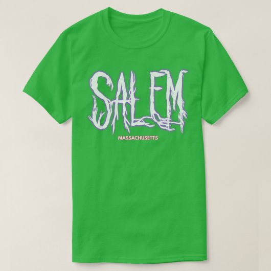 SALEM Massachusetts T-Shirt (Design vorne)