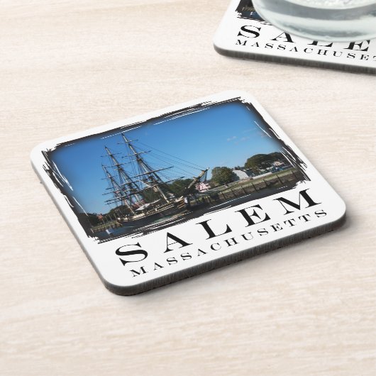 Salem Massachusetts Untersetzer (Linke Seite)