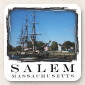 Salem Massachusetts Untersetzer (Vorderseite)
