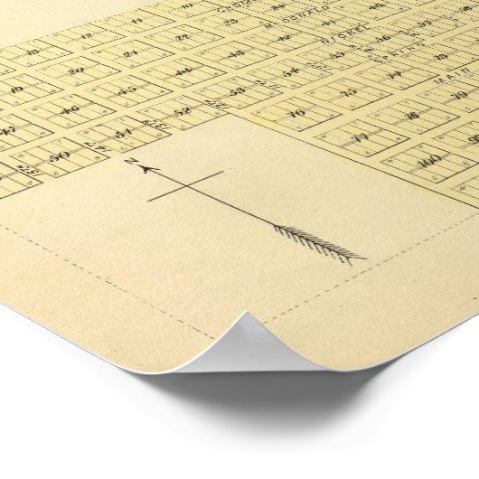 Salem, Nebraska Poster (Ecke)