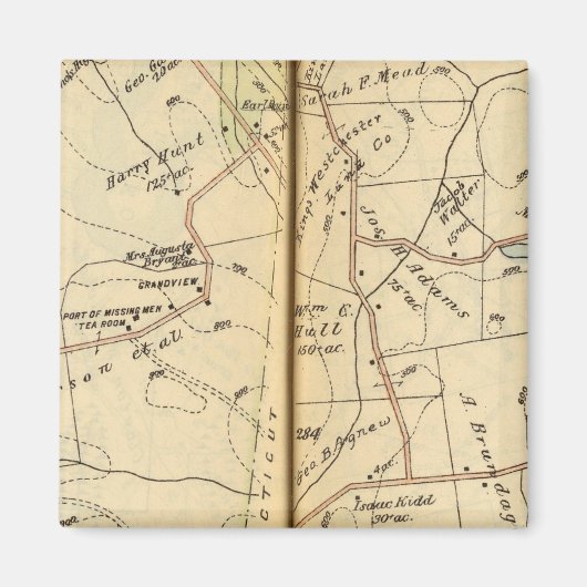 Salem, New York Magnet (Vorne)