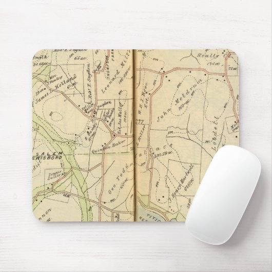 Salem, New York Mousepad (Mit Mouse)