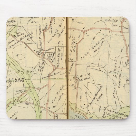 Salem, New York Mousepad (Vorne)