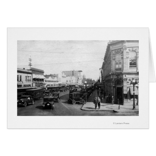 Salem, oder Stadtansicht auf Staat Street Foto (Vorderseite (Horizontal))