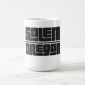 Salem - Oregon Kaffeetasse (Mittel)
