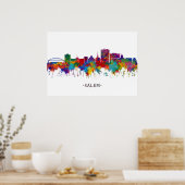 Salem Oregon Skyline Poster (Küche)