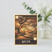 Salem, Oregon | VINTAG Postkarte (Stehend Vorderseite)