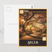 Salem, Oregon | VINTAG Postkarte (Vorne/Hinten)