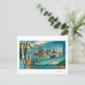 Salem, OregonLarge Letter ScenesSalem, OR 2 Postkarte (Stehend Vorderseite)