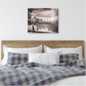 Salem Pond Leinwanddruck (Insitu (Schlafzimmer))