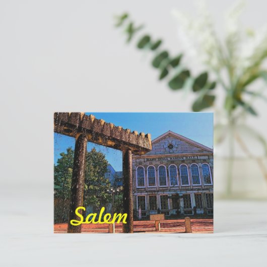 Salem Postcard Postkarte (Stehend Vorderseite)