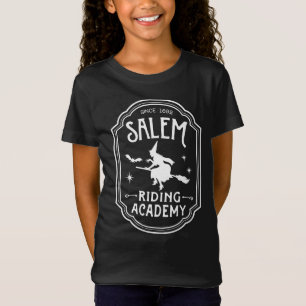 Salem Riding Academy Halloween Hexe T-Shirt