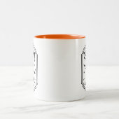 Salem Riding Academy Halloween Hexe Zweifarbige Tasse (Mittel)