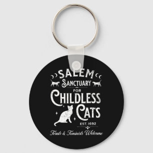 Salem Sanctuary Childless Cat Vintag Hexe Femin Schlüsselanhänger