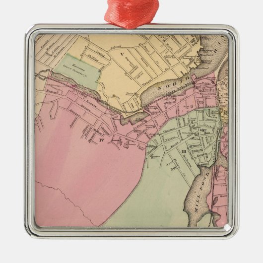 Salem Silbernes Ornament (Vorne)