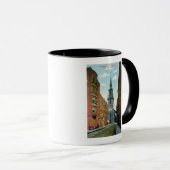 Salem Street View Old North Church Bldg # 2 Tasse (VorderseiteRechts)