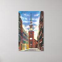 Salem Street View Old North Church Bldg