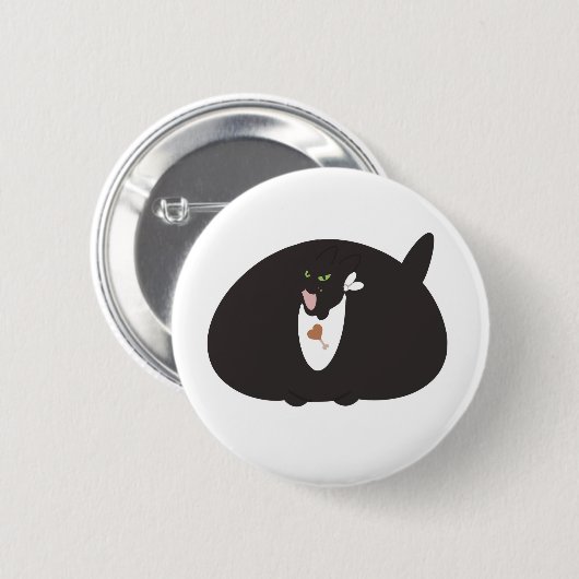 Salem the Cat Button - Chonky Charm (Vorne & Hinten)