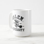 Salem University Flying Hexe Kaffeetasse (Vorderseite Links)
