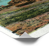 Salem Willows Aussicht auf Juniper Point und Salem Poster (Ecke)