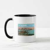 Salem Willows Aussicht auf Juniper Point und Salem Tasse (Links)