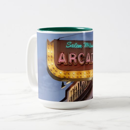 Salem Willows Tasse (Vorderseite Links)