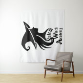 Salem Witch Academy Wiccan Hexes Halloween-Party Wandteppich (Beispiel)