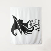 Salem Witch Academy Wiccan Hexes Halloween-Party Wandteppich (Vorderseite)