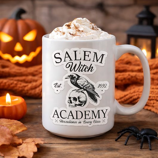 Salem Witch Acadeween Custom-Cut Aufkleber