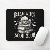 Salem Witch Book Club Halloween Mousepad (Mit Mouse)