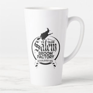 Salem Witch Broom Factory - lustig Vintag gotisch Milchtasse