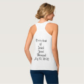 Salem Witch Descendants Bridget Bishop Tank Top (Rückseite Vollansicht)