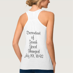 Salem Witch Descendants Bridget Bishop Tank Top
