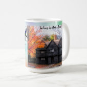 Salem Witch House in Salem Massachusetts Kaffeetasse (VorderseiteRechts)