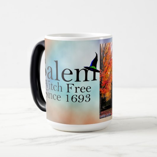 Salem Witch House in Salem Massachusetts Verwandlungstasse (Vorderseite Links)