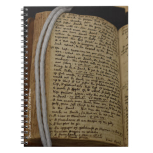 Salem Witch Journal Notebook, Rev. Parris Sermon Notizblock