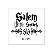 Salem Witch Society Rubber Briefmarke Gummistempel (Prägung)