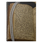 Salem Witch Trial Notebook, Rev. Parris Sermon Notizblock (Vorderseite)