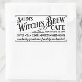 Salem Witch's Brew Café Rechteckiger Aufkleber (Tasche)