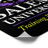 Salem Witwe Training Halloween Women Poster (Ecke)