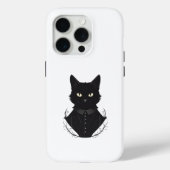 Salems verzauberte schwarze Katze Case-Mate iPhone Hülle (Rückseite)