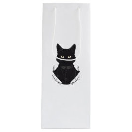 Salems verzauberte schwarze Katze Geschenktüte Für Weinflaschen