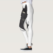 Salems verzauberte schwarze Katze Leggings (Links)