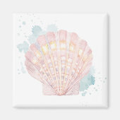 Salento Coast Muschel Magnet (Vorne)