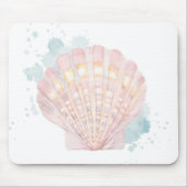 Salento Coast Muschel Mousepad (Vorne)